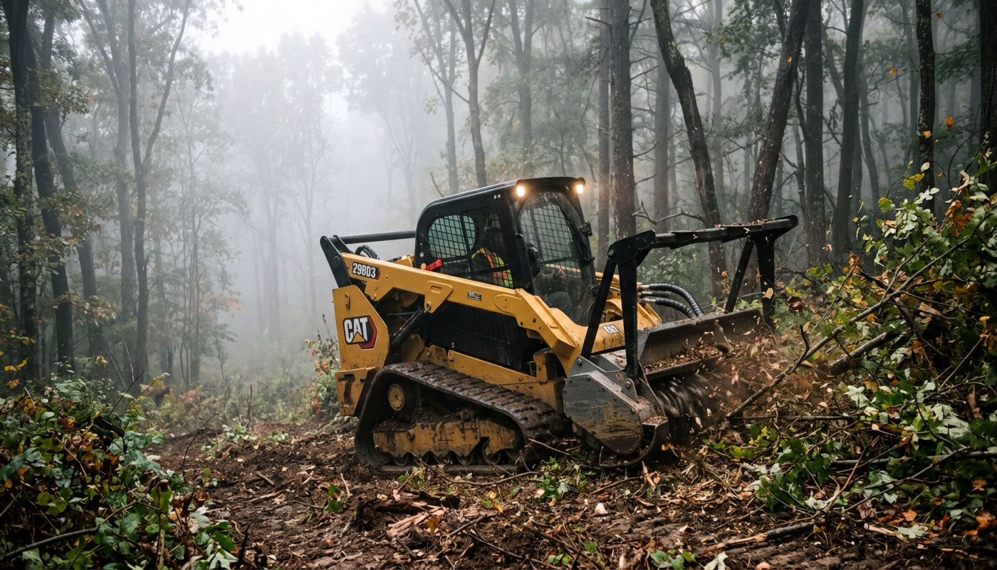Comment les broyeurs à direction à glissement améliorent-ils l'efficacité du défrichage ?